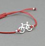 Inspire Jewelry Stainless Steel Bicycle Charm Bracelet Mens Gift Unisex Bicycle Bracelet for Women and Men's Gift