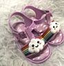 Melissa Star Rainbow Children's Sandal Girls Soft Soles Cute Baby Shoes Flat Beach Shoes