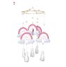 Boho Wooden Beads Rainbow Wall Hanging Children Kids Room Baby Nursery Decoration Macrame Rainbow Decor
