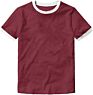 Byval Boys and Girls 100% Cotton Kids Short-Sleeves Soft Comfortable Wholesales Price Unisex Ringer Tees