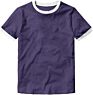 Byval Boys and Girls 100% Cotton Kids Short-Sleeves Soft Comfortable Wholesales Price Unisex Ringer Tees