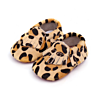 Leopard Printed Soft Mocassion Infant Sneakers Shoes