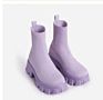 Solid Knitted Ankle Ladies Boots Upper Sock Boots for Women