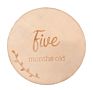 Nursery Milestone Card Set Pregnancy Milestone Laser Cut Wooden Baby Nursery Decor