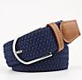 3517 Woven Braided Elastic Waist Belt Woman Leisure Elastic Sport Belt