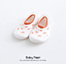 Soft Rubber Soles Shoes Socks Non Slip Floor Leopard Print Baby Socks