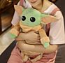 Baby Yoda Plush Toy Child Baby Yoda Mandalorian Shoulder Bags for Kids