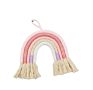 Nordic Hand-Woven Macrame Tapestry Wall Hanging Pendant Kids Room Nursery Color Decoration Home Ornament