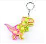 Silicone Resin Cartoon Key Chain Anime Soft Rubber Pvc Push Pop Fidget It Bubble Fidget Boba Keychain for Woman Girl