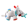 Large Doll Baby Boy Girl Dummy Pacifier Chain Clip Plush Animal Toys Soother Nipples Holder (Not Include Pacifier)