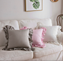 Home Cotton Linen Decorative Cushion Cover