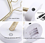 Diy Led Desk Tree Lamp Table Decor 36 Pearl Led Lights for Home Wedding Party Decoration Touch Switch Battery Powered or Usb