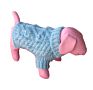 Hand Knitting Pattern Own Design Pet Sweater Clothes Brown Dog Costume