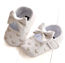 Mary Jane Flats Baby Girls Shoes Pu Soft Sole Bow Prewalker 0-15 Months