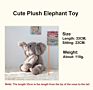 Cute Gray Elephant Toys Elephant Plush Toy Stuffed Animal Elephant Plush