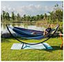 Portable Hammock Double Hammockwith Steel Stand Carrying Bag Metal Hammock Stand