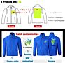 Wind Breaker Track Jacket Durable Multi Color Rain Jacket Coat Unisex Style Rain Jackets