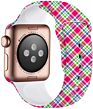 Colorful Rainbow Tye Die Apple Watch Band 44Mm 40Mm Strap for Iwatch Series 7 6 Se 5 4 3 2 1