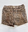 Baby Kids Tie Dye Distressed Jeans Shorts Leopard Print Bummie Pants