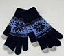 Youki Magic Gloves Touch Screen Women Men Warm Stretch Knitted Wool Mittens Snowflake Pattern Acrylic Gloves