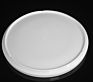 Printing Logo Porcelain Tableware Cake Plate Straight Edge round Plate Flat