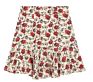 Style Package Hip Skirt Slim Casual Mini Floral Stitching Women Short Fishtail Skirt