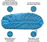 Production of Color a Medical Shoe Cover Non-Woven Shoe Cover Affordable Printing Shoe Cover