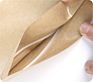 23X35X5Cm Stand up Zip Lock Kraft Paper Bag with Frosted Window for Tea Food Snack Candy Coffee Popcorn