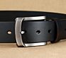 Cowhide Brown Genuine Men's Leather Belt