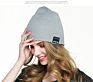 Slouchy Beanie Bluetooth 5.0 Wireless Headset Knitted Hood Warm Call Music Bluetooth Hat