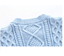 Children Sweater Kid Long Sleeve Ruffle Warm Spring Fall Pullover Tops Outfits Cardigan
