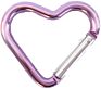 Heart Shaped Gift Aluminum Alloy Carabiner Hook