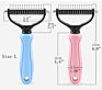 Seller Hair Removal Deshedding Dematting Pet Dog Comb