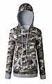 Women Hoodies Tops Floral Printed Long Sleeve Pocket Drawstring Sweatshirt with Pocket Jacket Hooded Tracksuit E0552