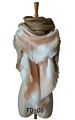 Women's Fall Scarf Classic Tassel Plaid Scarf Warm Soft Chunky Large Blanket Wrap Shawl Scarves