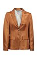 High Design Notched Collar Long Sleeves Single Button Solid Blazer Jackets for Women