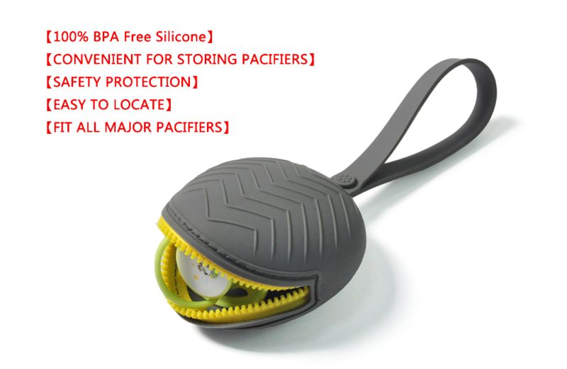 Baby Essential Pacifier Shield Case for Baby Clip Holder Silicone Pacifier Cover Silicone Pacifier Case Holder