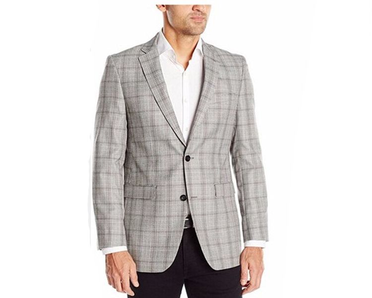 Printed Two-Piece Elastan 2 Piece Men Casual Suit for All Season