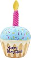 Doggie Cat Party Gift Squeaky Cleaning Teeth Dorable Chew Birthday Cake Cupcake Bone Dog Plush Toy