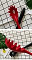 Kitchenware Spaghetti Spoon Silicone Pasta Spoon Egg Fishing Noodle Spoon Pasta Claw