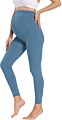 Women's Maternity Leggings over the Belly Pregnancy Active Workout Yoga Tights Pants