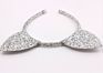 Sweet Sliver Glitter Cat Ear Headband Halloween Headband Animal Headband