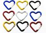 Heart Shaped Gift Aluminum Alloy Carabiner Hook