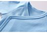 Organic Cotton Long-Sleeve Infant Triangle Rompers Side Snap Onesie Kimono Bodysuit