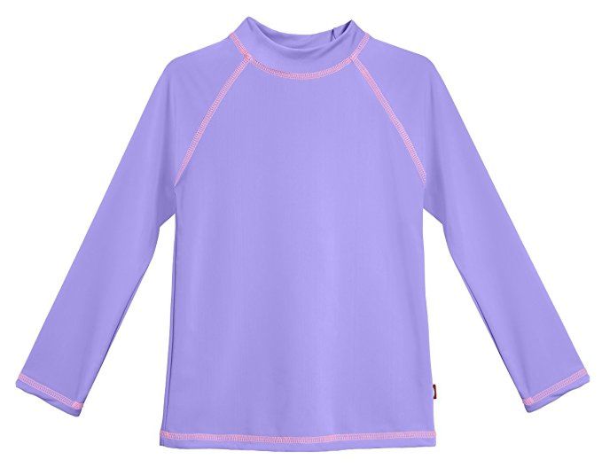 Child Rash Vest Bathing Suit Kids Upf50+ Chlorine Resistant Rashie Quick Dry Swim Shirt Surfing Rash Guard