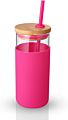 glass water bottle