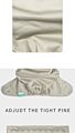 Elinfant Product Reusable Cloth Diapers Cover Pure Color Baby Waterproof Nappy Cover Washable Baby Diaper Cover