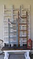 Retro Color Wooden Ladder for Clothes Drying Rack