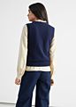 Ladies Sweater Long Sleeve Knitwear Fitted Wool Top Girl Knitted Pullover Short Fitted Cable Knit Vest Sweater