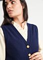 Ladies Sweater Long Sleeve Knitwear Fitted Wool Top Girl Knitted Pullover Short Fitted Cable Knit Vest Sweater